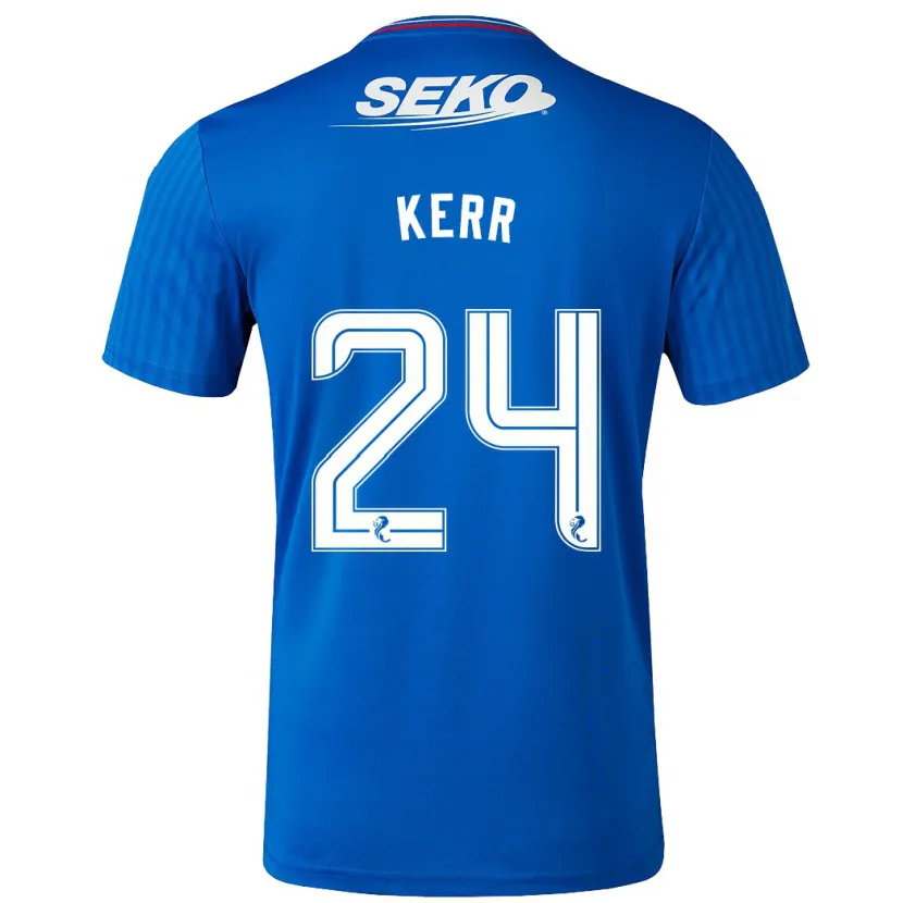 Danxen Niño Camiseta Samantha Mary Kerr #24 Azul 1ª Equipación 2023/24 La Camisa