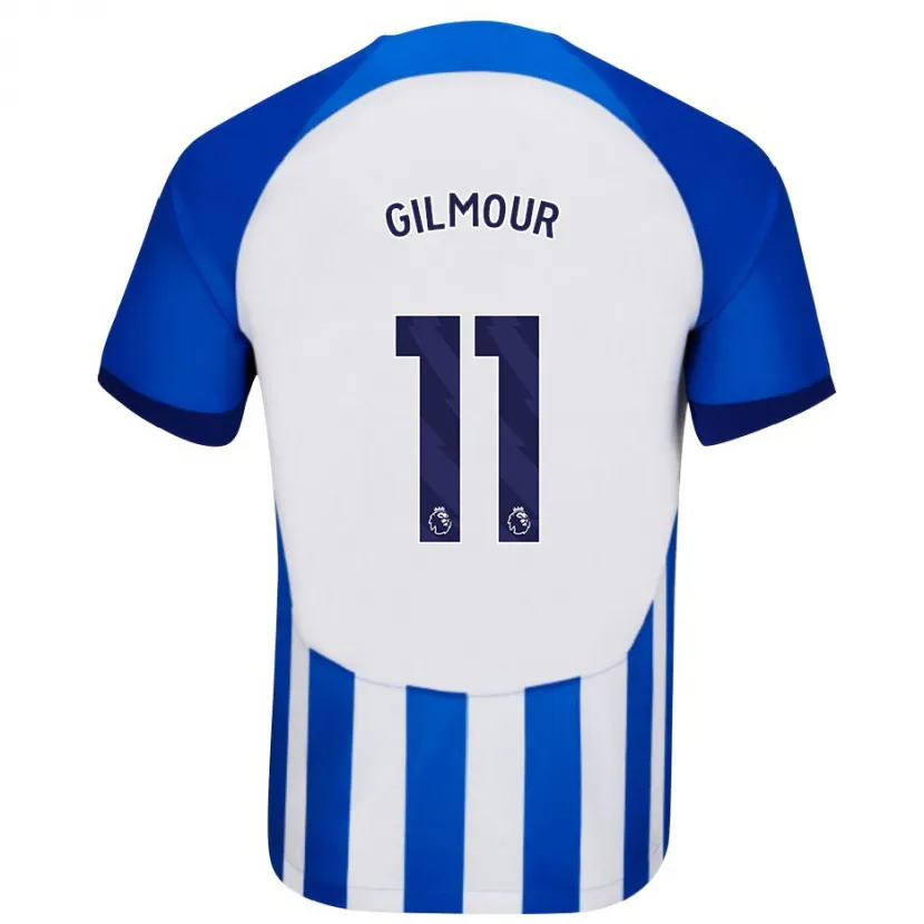 Danxen Niño Camiseta Billy Gilmour #11 Azul 1ª Equipación 2023/24 La Camisa