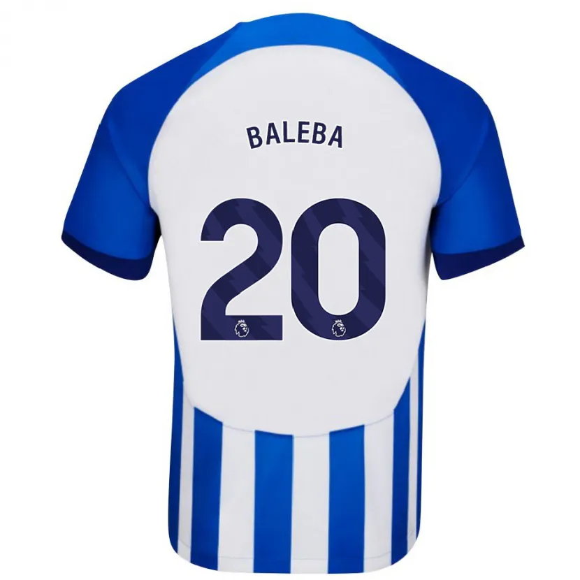 Danxen Niño Camiseta Carlos Baleba #20 Azul 1ª Equipación 2023/24 La Camisa