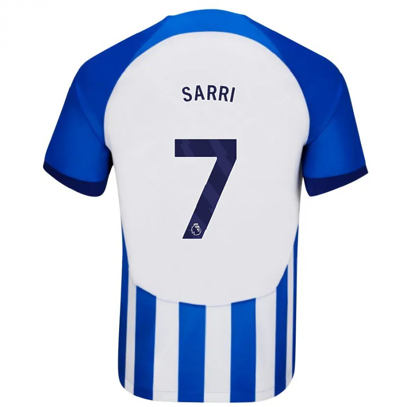 Danxen Niño Camiseta Veatriki Sarri #7 Azul 1ª Equipación 2023/24 La Camisa