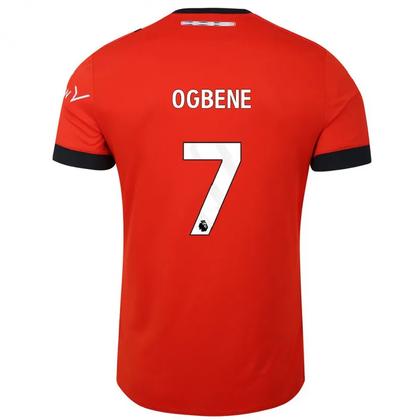 Danxen Niño Camiseta Chiedozie Ogbene #7 Rojo 1ª Equipación 2023/24 La Camisa