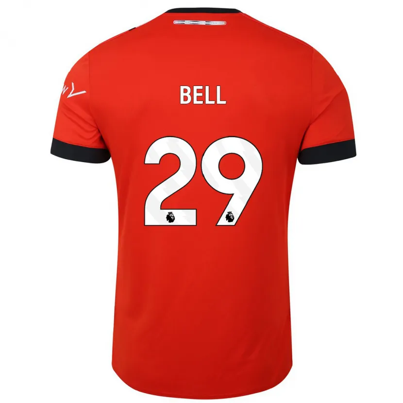 Danxen Niño Camiseta Amari'i Bell #29 Rojo 1ª Equipación 2023/24 La Camisa