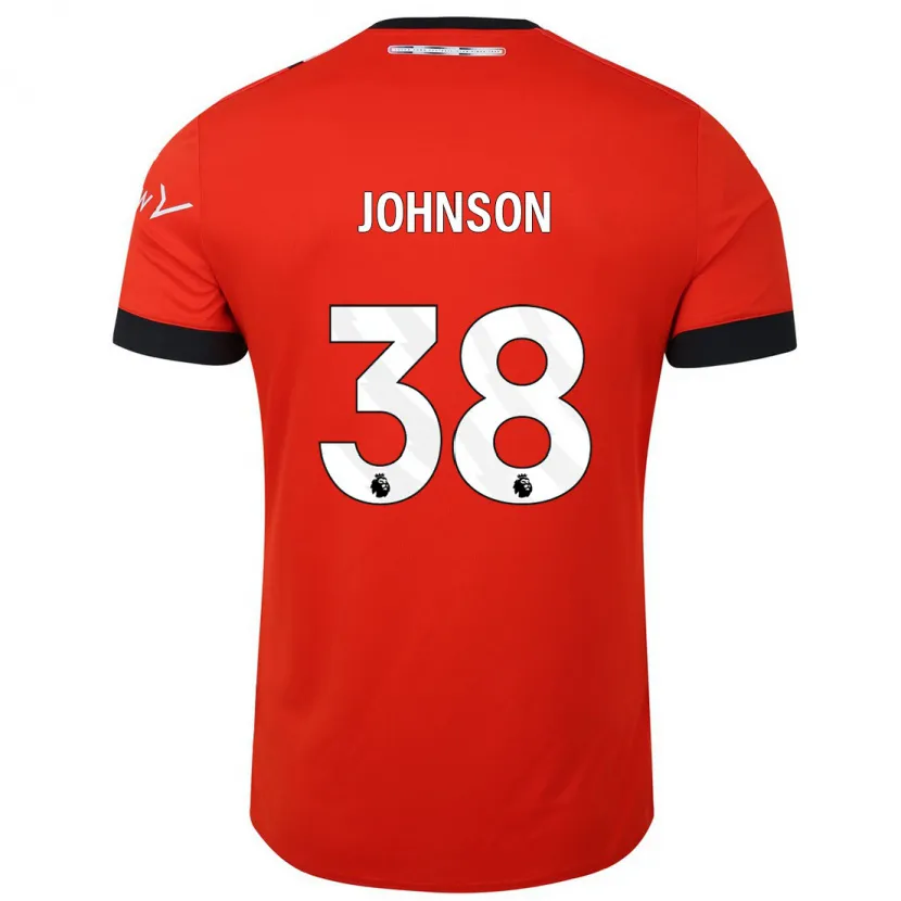 Danxen Niño Camiseta Joe Johnson #38 Rojo 1ª Equipación 2023/24 La Camisa