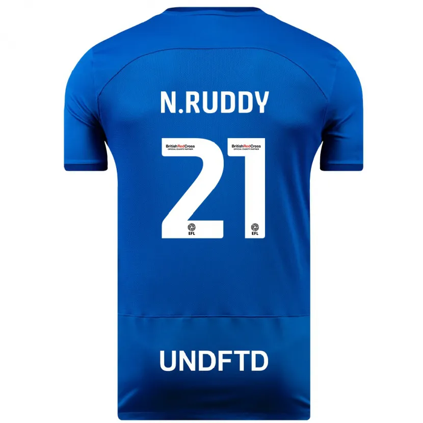 Danxen Niño Camiseta John Ruddy #21 Azul 1ª Equipación 2023/24 La Camisa