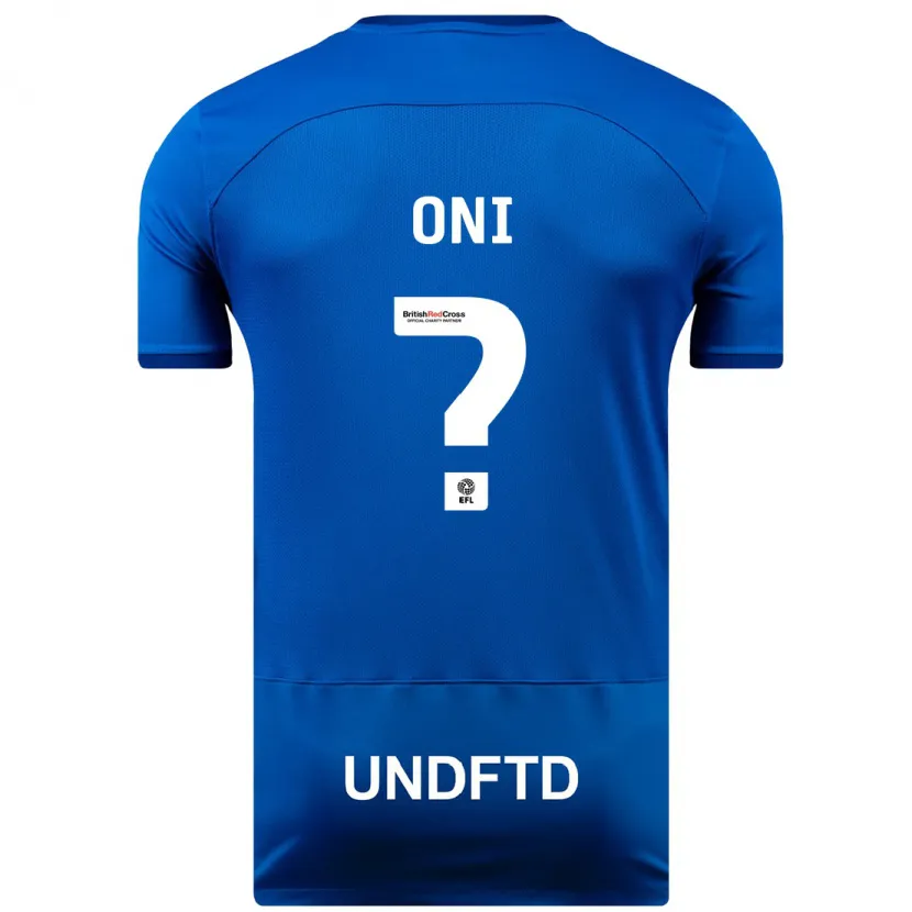 Danxen Niño Camiseta Ifeoluwa Oni #0 Azul 1ª Equipación 2023/24 La Camisa