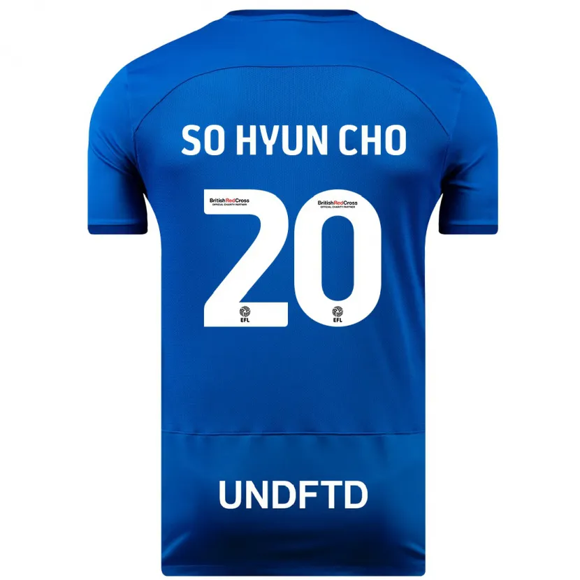 Danxen Niño Camiseta Cho So-Hyun #20 Azul 1ª Equipación 2023/24 La Camisa