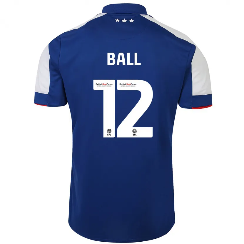 Danxen Niño Camiseta Dominic Ball #12 Azul 1ª Equipación 2023/24 La Camisa