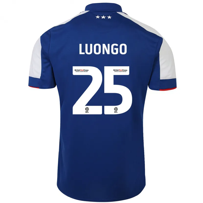 Danxen Niño Camiseta Massimo Luongo #25 Azul 1ª Equipación 2023/24 La Camisa