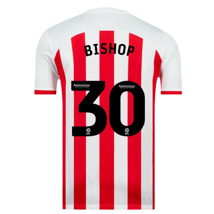 Danxen Niño Camiseta Nathan Bishop #30 Blanco 1ª Equipación 2023/24 La Camisa