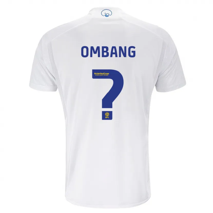 Danxen Niño Camiseta Darryl Ombang #0 Blanco 1ª Equipación 2023/24 La Camisa