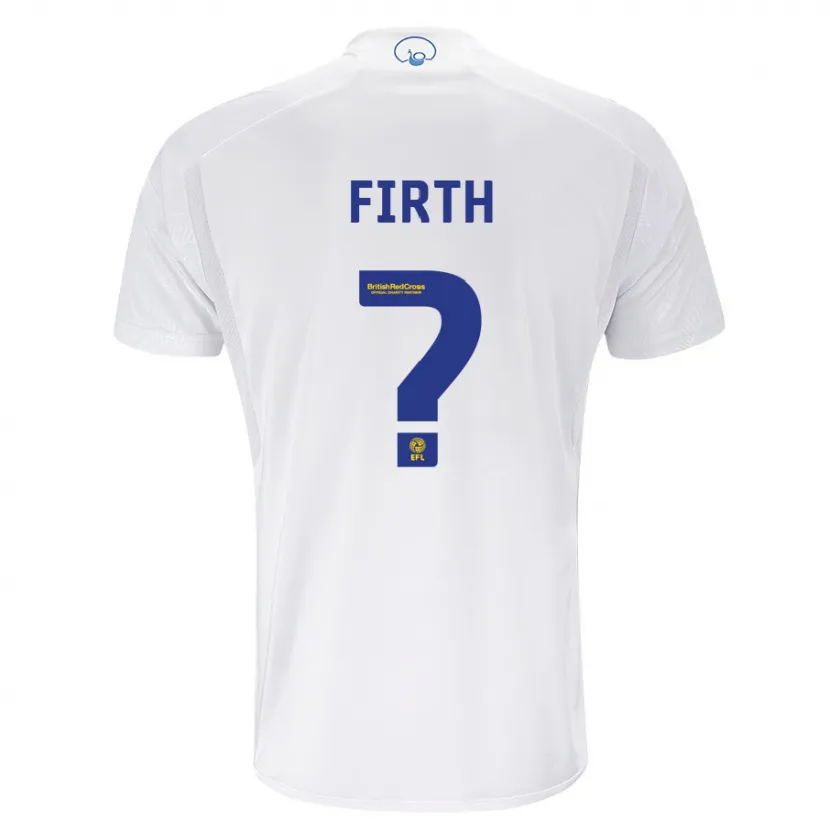 Danxen Niño Camiseta Will Firth #0 Blanco 1ª Equipación 2023/24 La Camisa