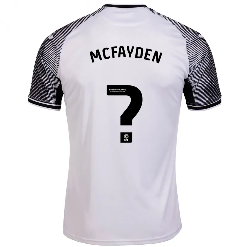 Danxen Niño Camiseta Lincoln Mcfayden #0 Blanco 1ª Equipación 2023/24 La Camisa