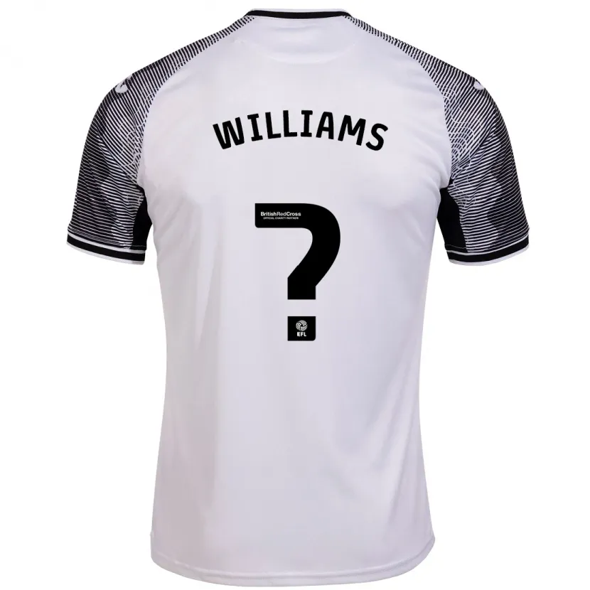 Danxen Niño Camiseta Osian Williams #0 Blanco 1ª Equipación 2023/24 La Camisa