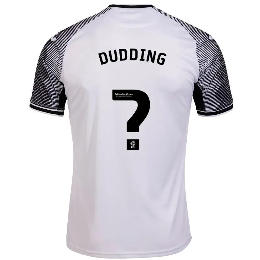 Danxen Niño Camiseta Isaac Dudding #0 Blanco 1ª Equipación 2023/24 La Camisa