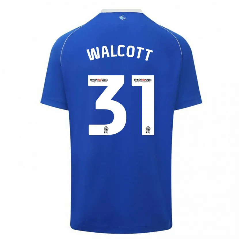 Danxen Niño Camiseta Malachi Fagan-Walcott #31 Azul 1ª Equipación 2023/24 La Camisa