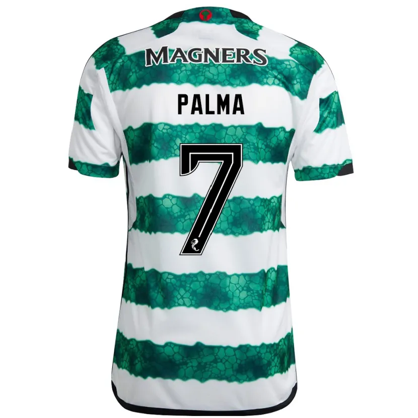 Danxen Niño Camiseta Luis Palma #7 Verde 1ª Equipación 2023/24 La Camisa