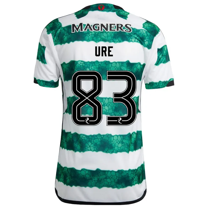 Danxen Niño Camiseta Kyle Ure #83 Verde 1ª Equipación 2023/24 La Camisa