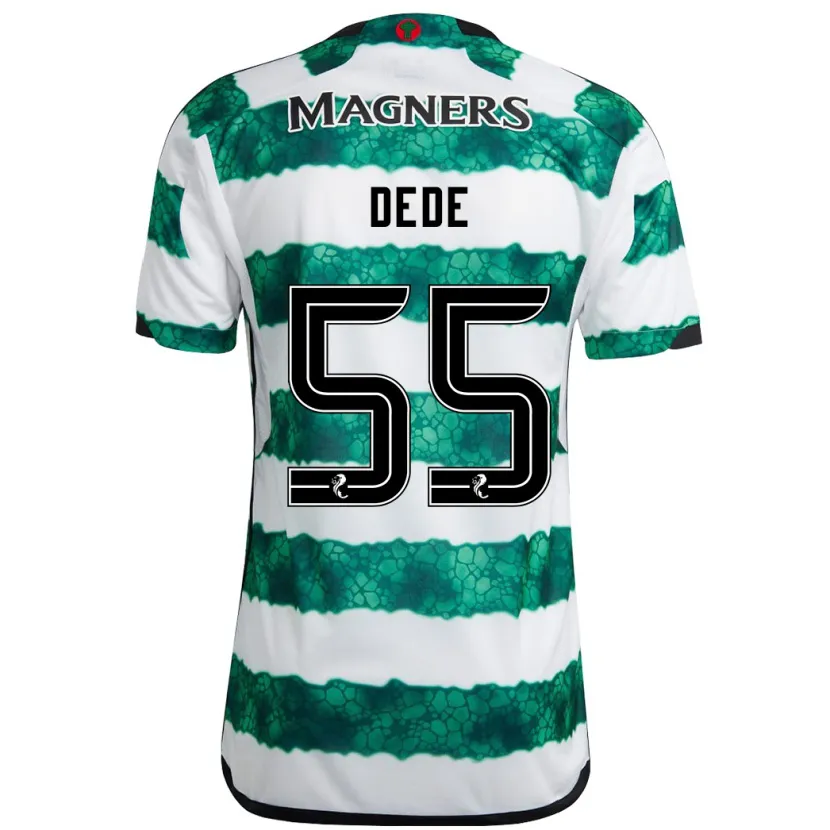 Danxen Niño Camiseta Josh Dede #55 Verde 1ª Equipación 2023/24 La Camisa