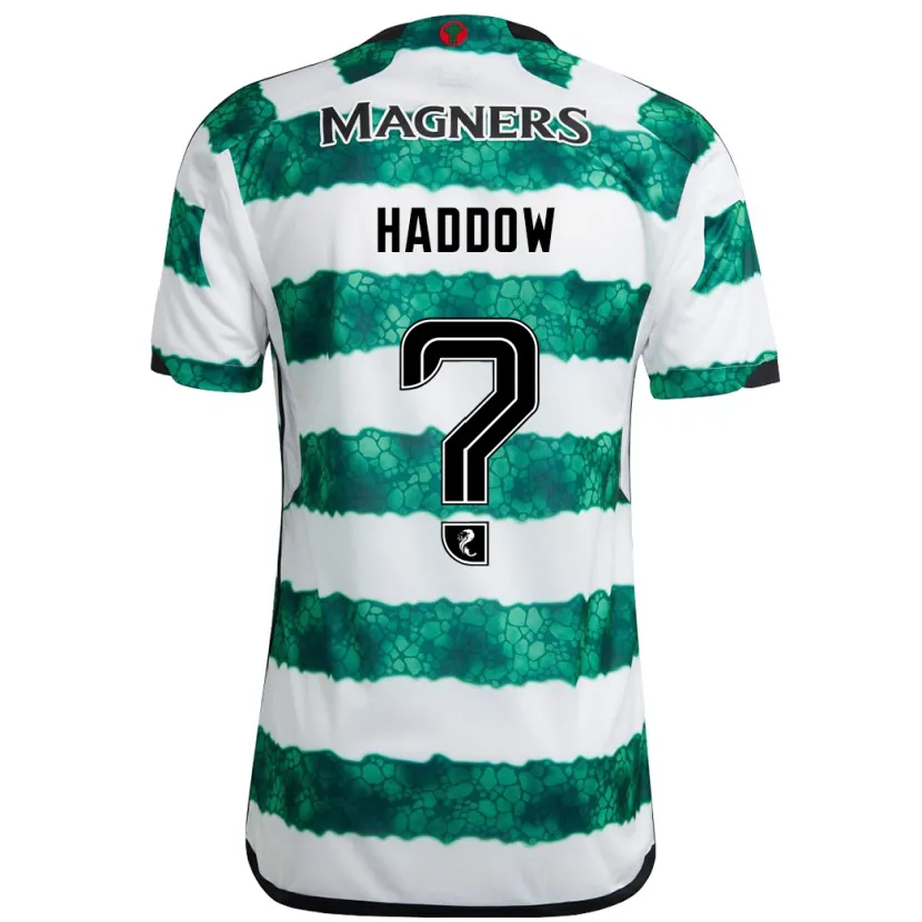 Danxen Niño Camiseta Aiden Haddow #0 Verde 1ª Equipación 2023/24 La Camisa