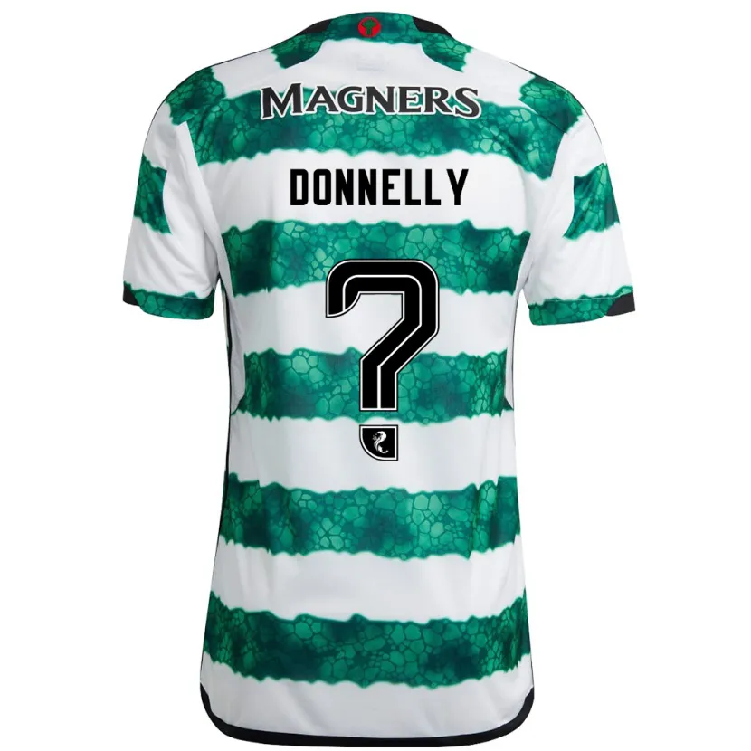 Danxen Niño Camiseta Jacob Donnelly #0 Verde 1ª Equipación 2023/24 La Camisa