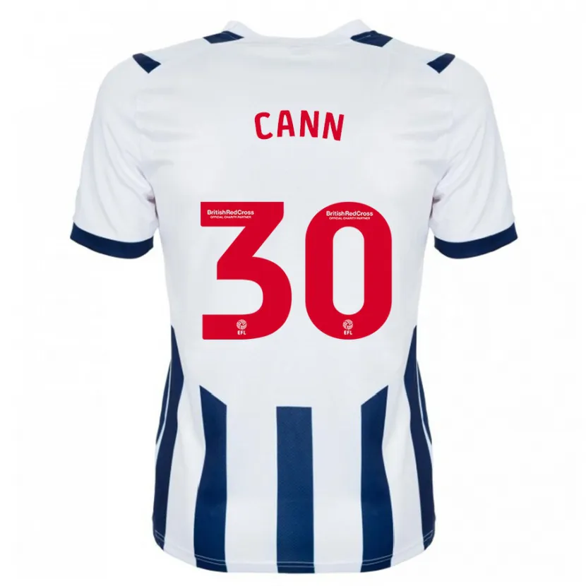 Danxen Niño Camiseta Ted Cann #30 Blanco 1ª Equipación 2023/24 La Camisa