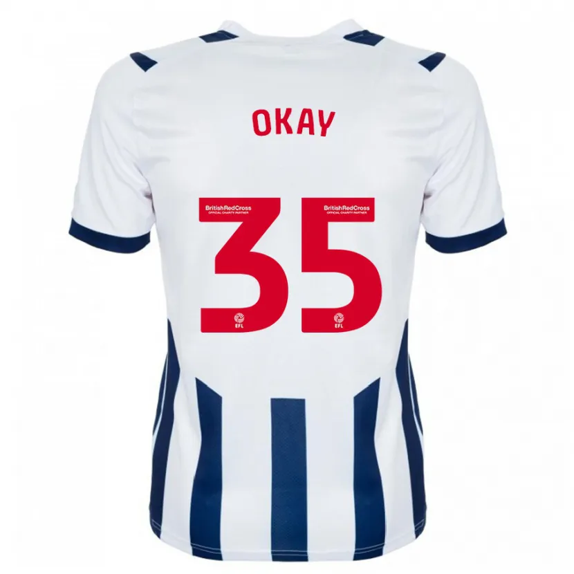 Danxen Niño Camiseta Okay Yokuşlu #35 Blanco 1ª Equipación 2023/24 La Camisa