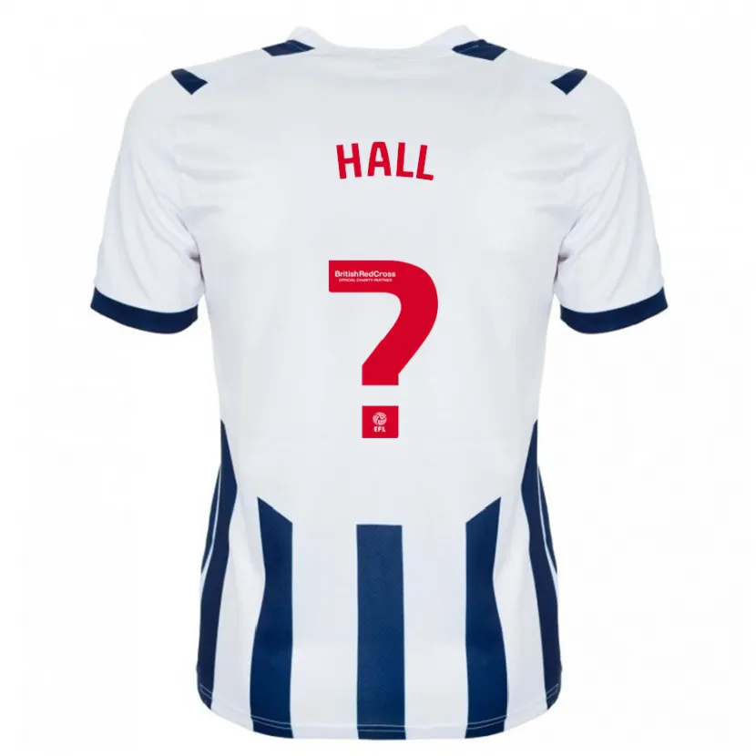 Danxen Niño Camiseta Reece Hall #0 Blanco 1ª Equipación 2023/24 La Camisa