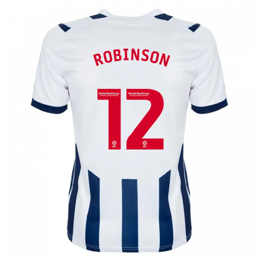 Danxen Niño Camiseta Leanne Robinson #12 Blanco 1ª Equipación 2023/24 La Camisa