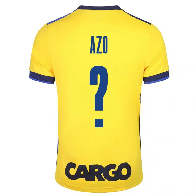 Danxen Niño Camiseta Ori Azo #0 Amarillo 1ª Equipación 2023/24 La Camisa