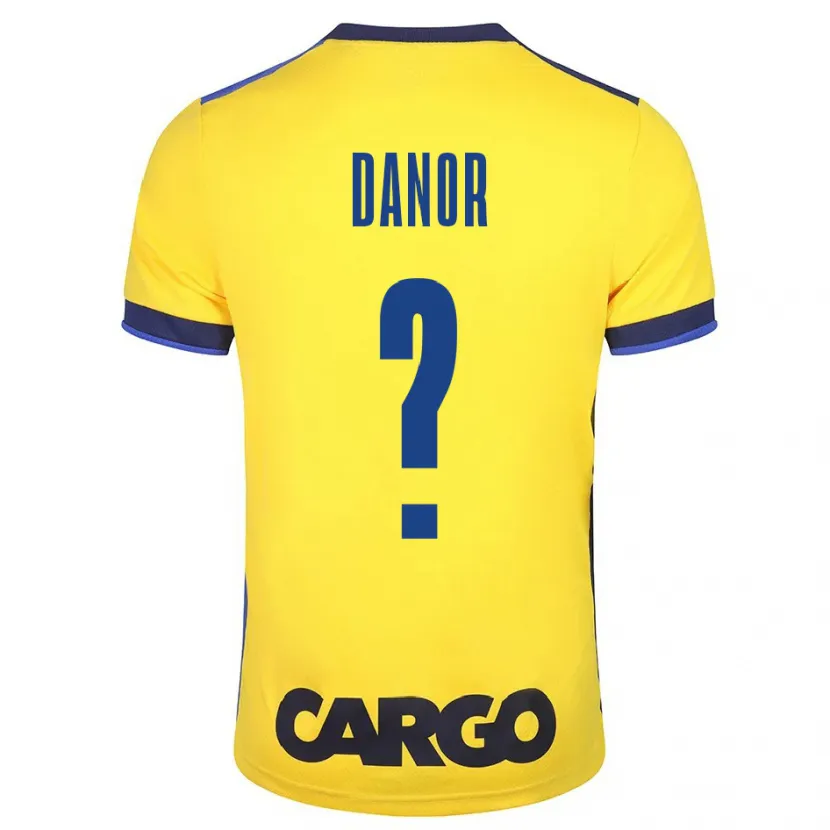 Danxen Niño Camiseta Yaheli Danor #0 Amarillo 1ª Equipación 2023/24 La Camisa