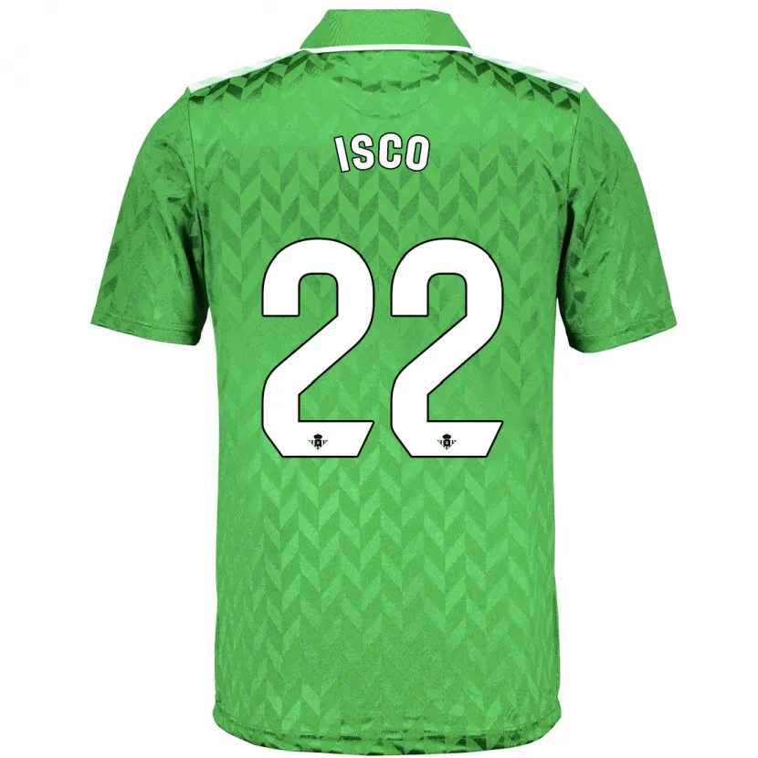 Danxen Niño Camiseta Isco #22 Verde 2ª Equipación 2023/24 La Camisa