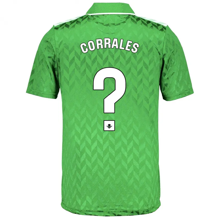 Danxen Niño Camiseta Fran Corrales #0 Verde 2ª Equipación 2023/24 La Camisa