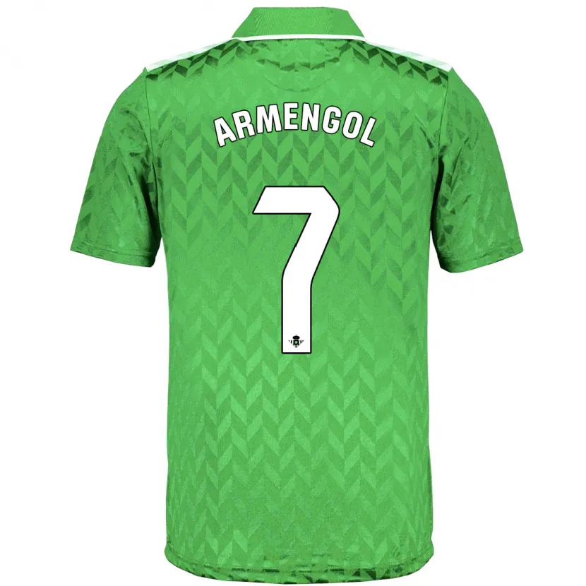 Danxen Niño Camiseta Carla Armengol Joaniquet #7 Verde 2ª Equipación 2023/24 La Camisa