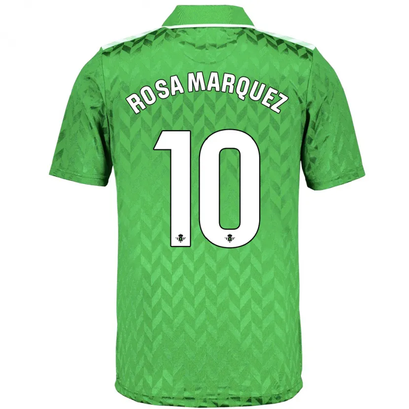 Danxen Niño Camiseta Rosa Márquez Baena #10 Verde 2ª Equipación 2023/24 La Camisa