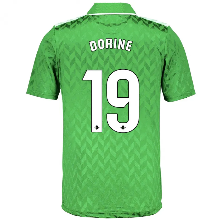 Danxen Niño Camiseta Dorine Nina Chuigoue #19 Verde 2ª Equipación 2023/24 La Camisa