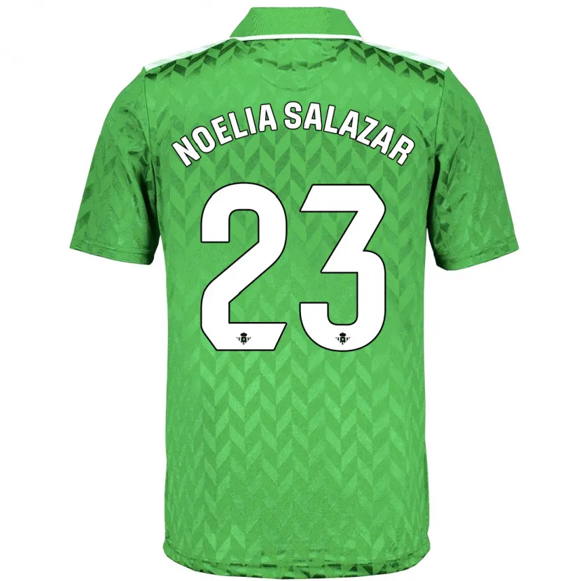 Danxen Niño Camiseta Noelia Salazar #23 Verde 2ª Equipación 2023/24 La Camisa