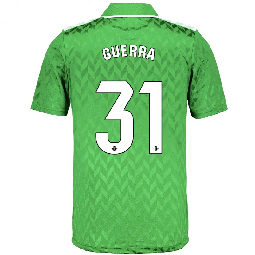 Danxen Niño Camiseta Ana Guerra Morcillo #31 Verde 2ª Equipación 2023/24 La Camisa