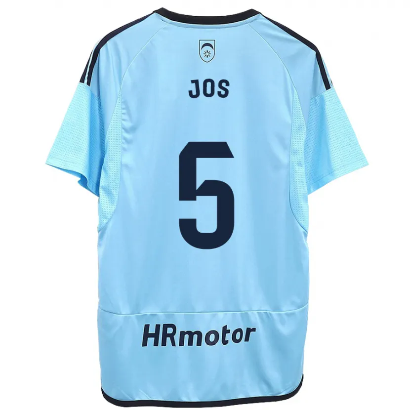 Danxen Niño Camiseta Josune Urdaniz Maurin #5 Azul 2ª Equipación 2023/24 La Camisa