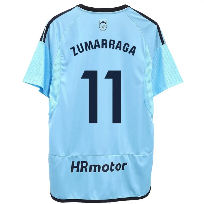 Danxen Niño Camiseta Aitana Zumárraga Garde #11 Azul 2ª Equipación 2023/24 La Camisa