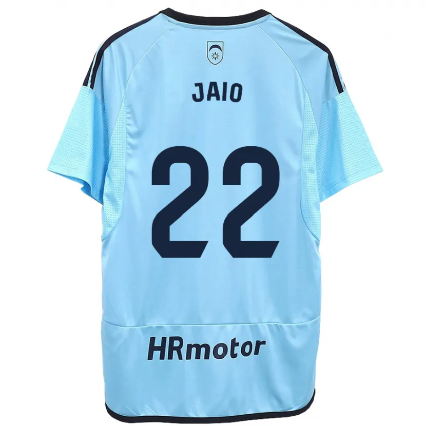 Danxen Niño Camiseta Jaione Larraiotz Senosiain #22 Azul 2ª Equipación 2023/24 La Camisa