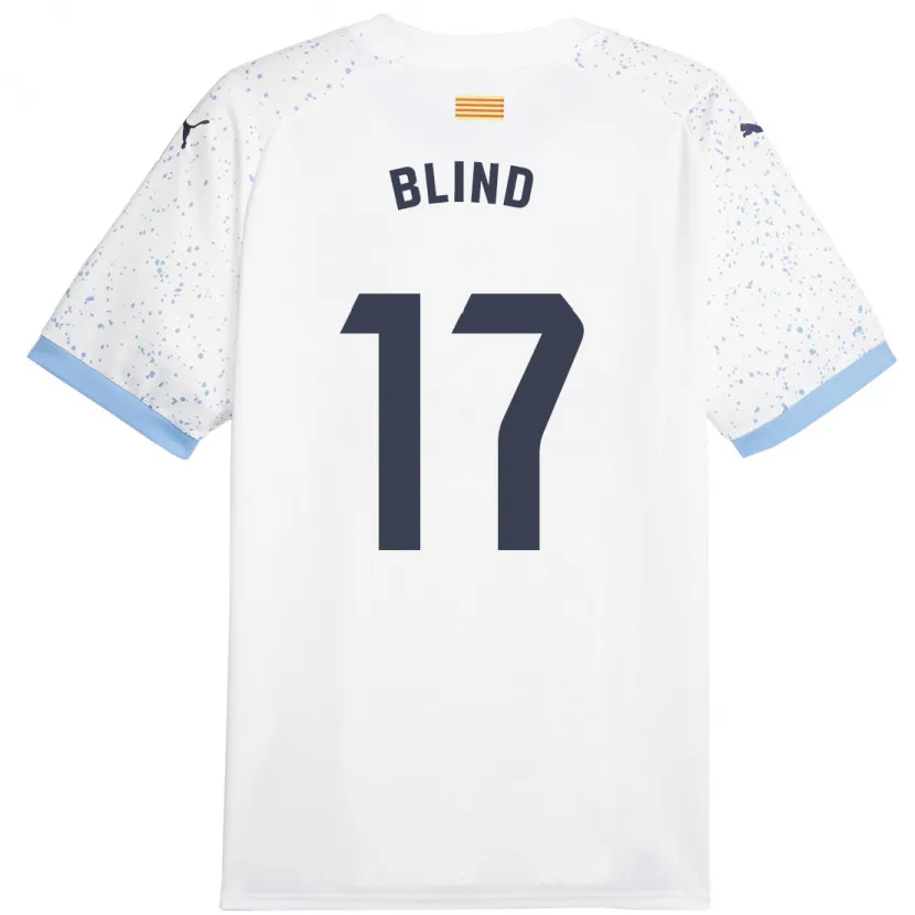 Danxen Niño Camiseta Daley Blind #17 Blanco 2ª Equipación 2023/24 La Camisa