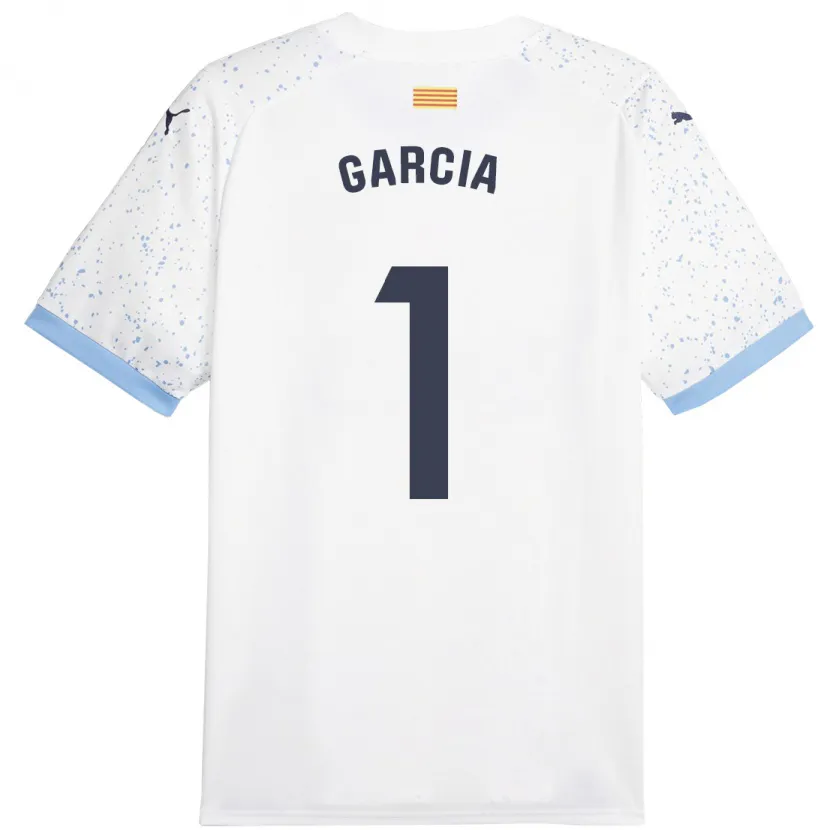 Danxen Niño Camiseta Lucas García #1 Blanco 2ª Equipación 2023/24 La Camisa