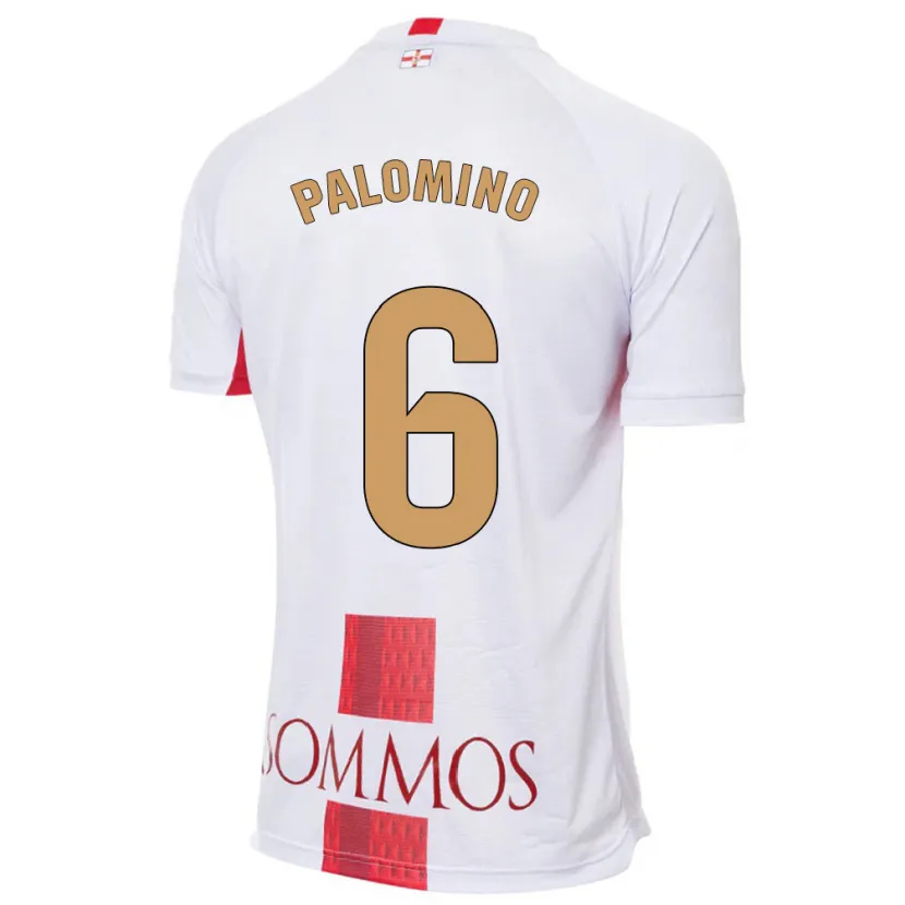 Danxen Niño Camiseta Yolanda Palomino #6 Blanco 2ª Equipación 2023/24 La Camisa