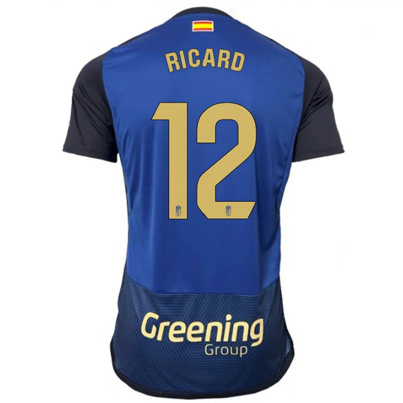 Danxen Niño Camiseta Ricard Sánchez #12 Armada 2ª Equipación 2023/24 La Camisa