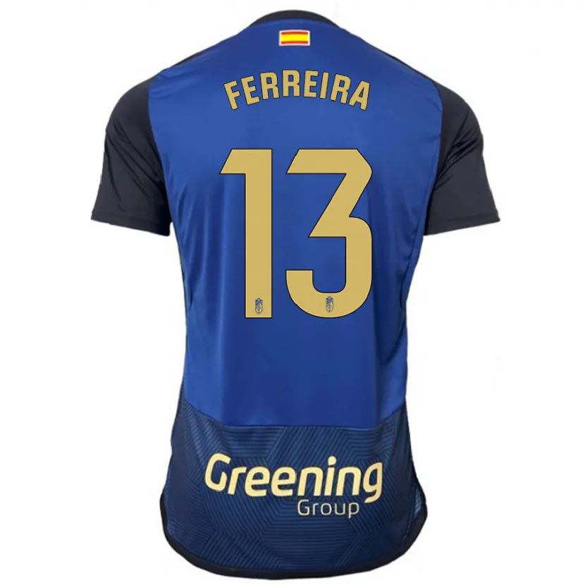 Danxen Niño Camiseta André Ferreira #13 Armada 2ª Equipación 2023/24 La Camisa