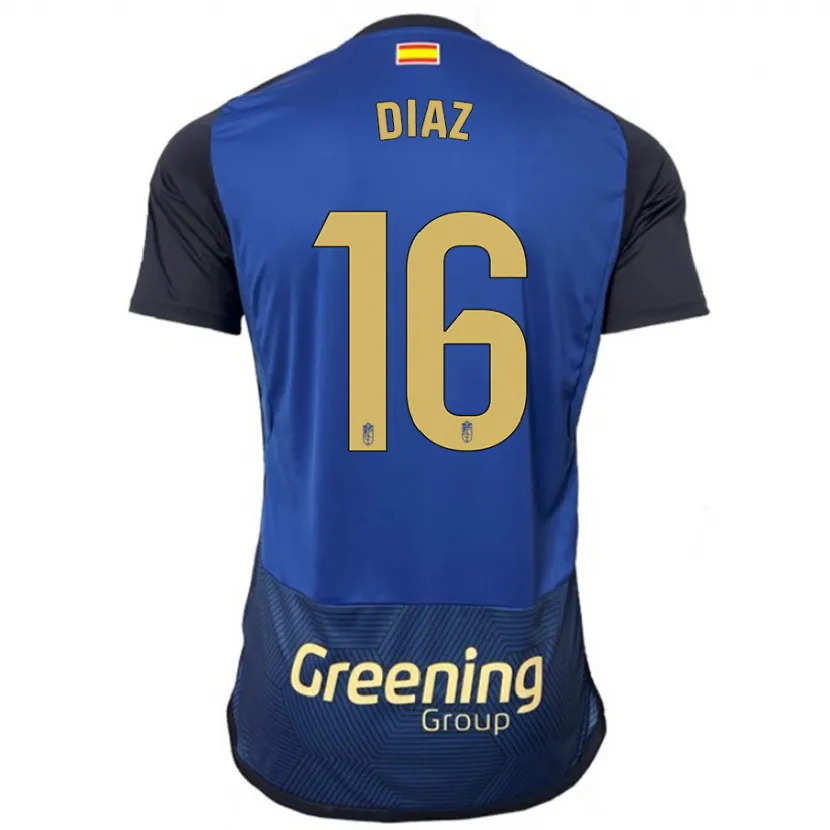 Danxen Niño Camiseta Víctor Díaz #16 Armada 2ª Equipación 2023/24 La Camisa