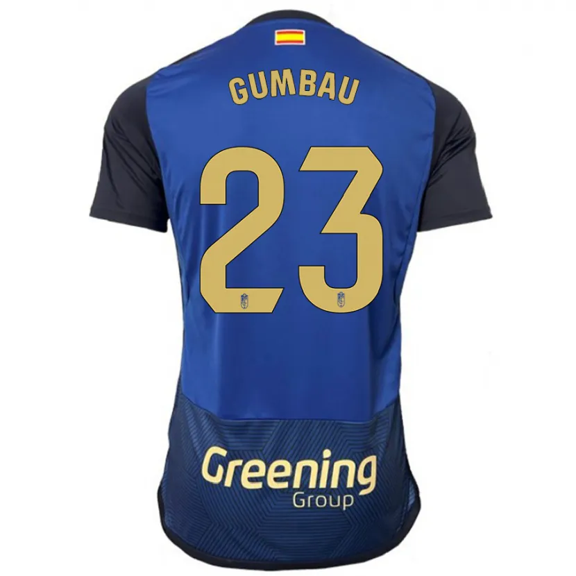 Danxen Niño Camiseta Gerard Gumbau #23 Armada 2ª Equipación 2023/24 La Camisa