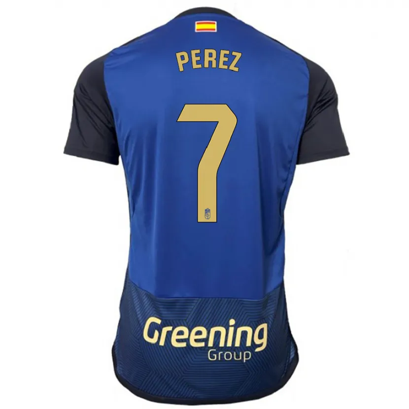 Danxen Niño Camiseta Laura Pérez #7 Armada 2ª Equipación 2023/24 La Camisa