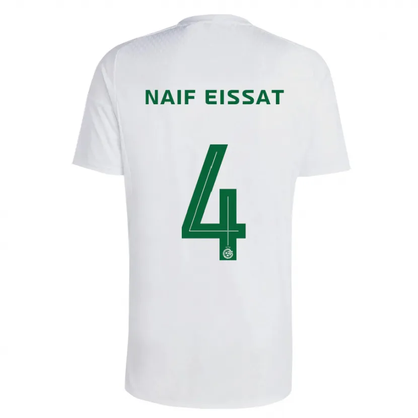 Danxen Niño Camiseta Lisav Naif Eissat #4 Verde Azul 2ª Equipación 2023/24 La Camisa