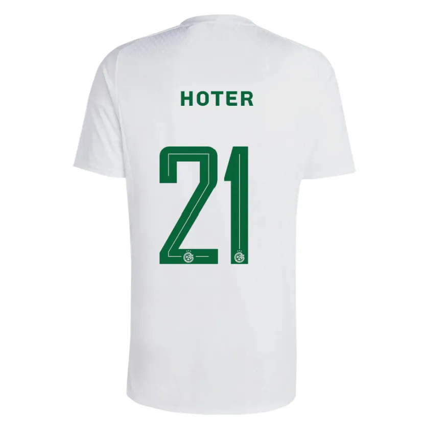 Danxen Niño Camiseta Tavor Hoter #21 Verde Azul 2ª Equipación 2023/24 La Camisa